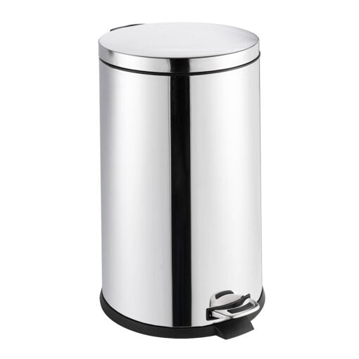 BASURERO ACERO INOXIDABLE CIERRE SUAVE 40 LTS SOIN