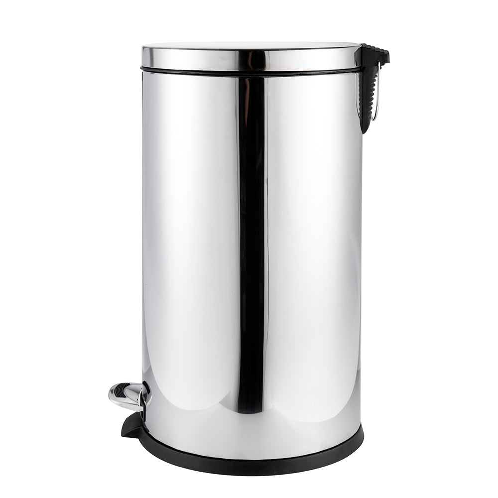 BASURERO ACERO INOXIDABLE CIERRE SUAVE 40 LTS SOIN
