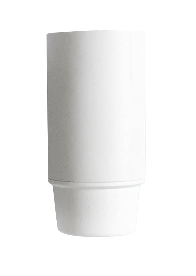 Portalampara E14 plastico bornera Blanco