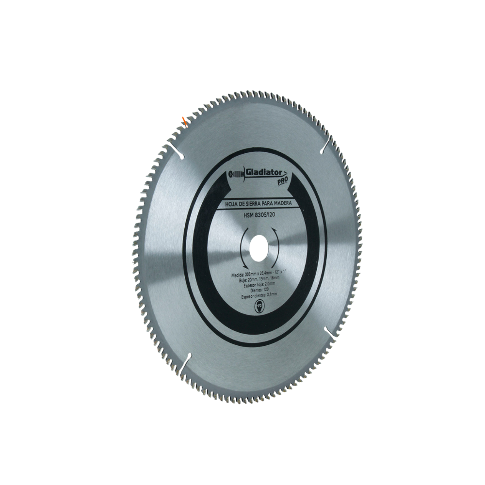 DISCO DE SIERRA 12" x 2,0mm 120 DTES HSM 8305/120