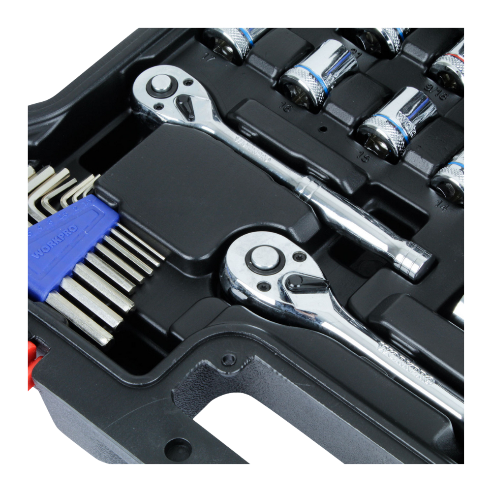 JUEGO DADOS COMBINADOS 1/4 3/8 101 PIEZAS