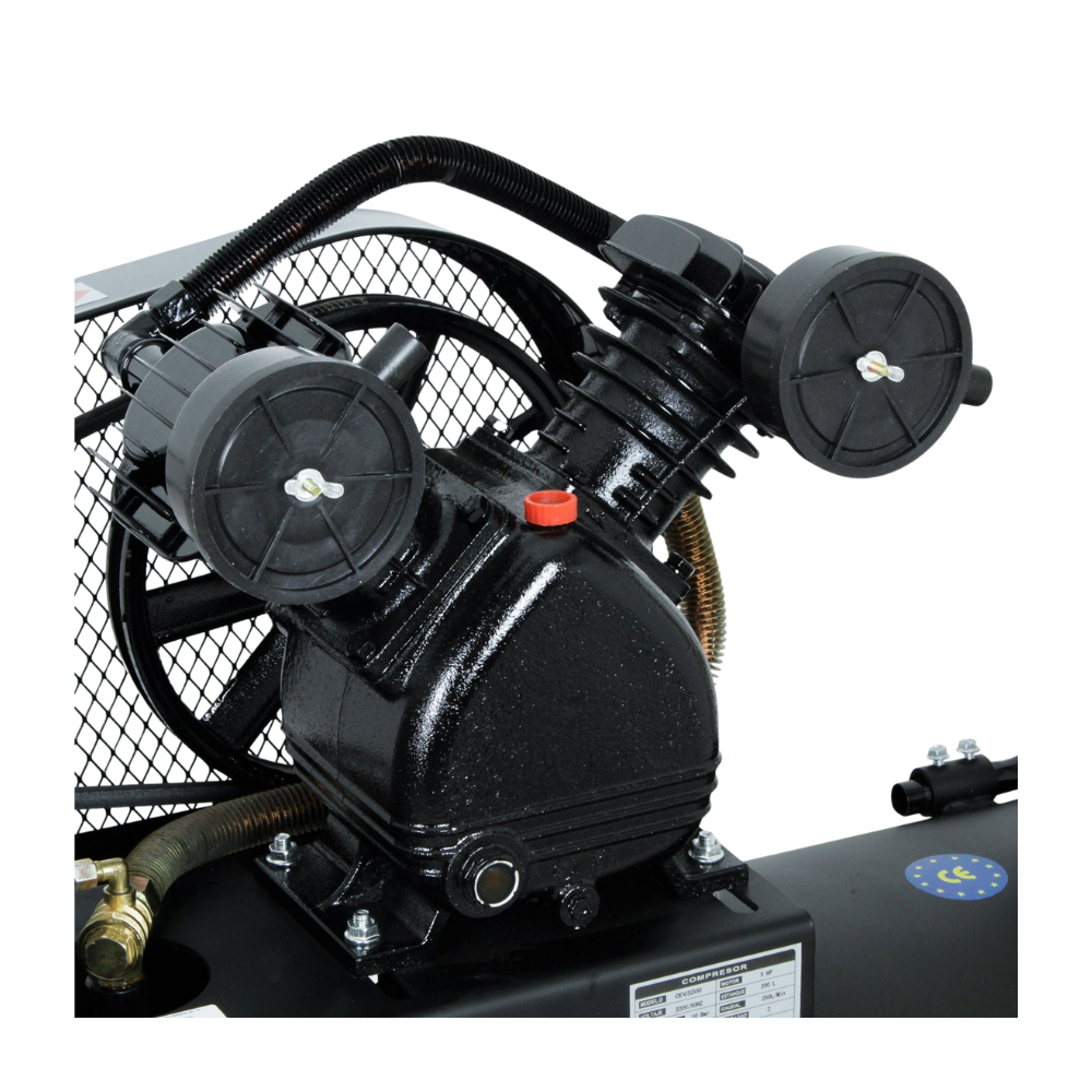 COMPRESOR 3hp 200 litros 220v en "V" CEV3200