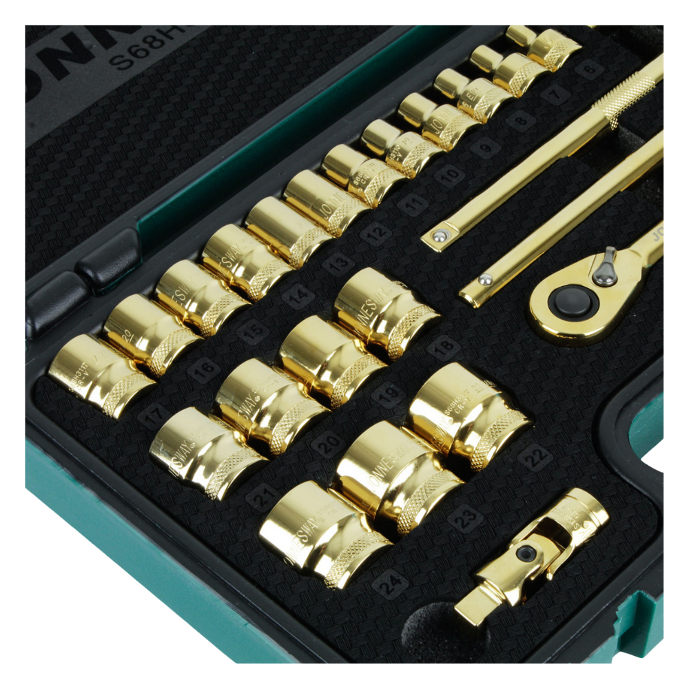 JUEGO de DADOS 3/8" 26 Piezas S683126SG - JONNESWAY