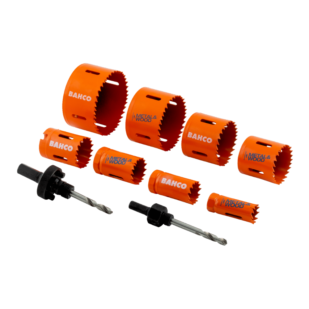 JGO DE SIERRA COPAS BI-METAL SANDFLEX 20MM-76MM 38 BAHCO