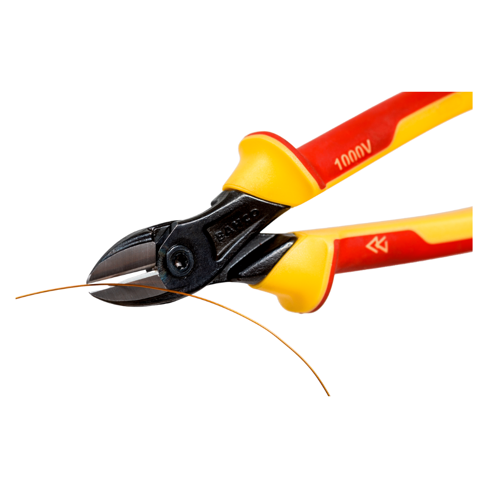 Alicate de corte diagonal aislado 7" ERGO™ BAHCO