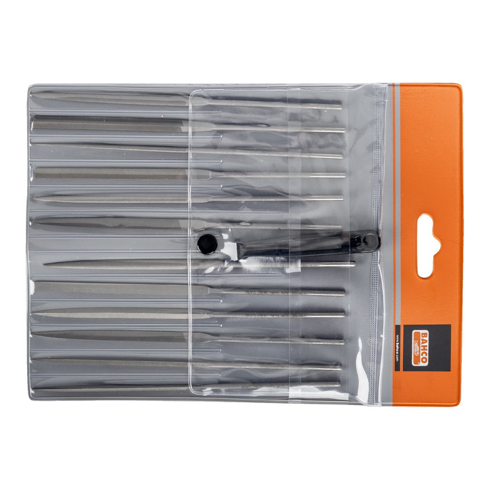 Juego Limas 6.1/4 Entrefino 12 Piezas BAHCO