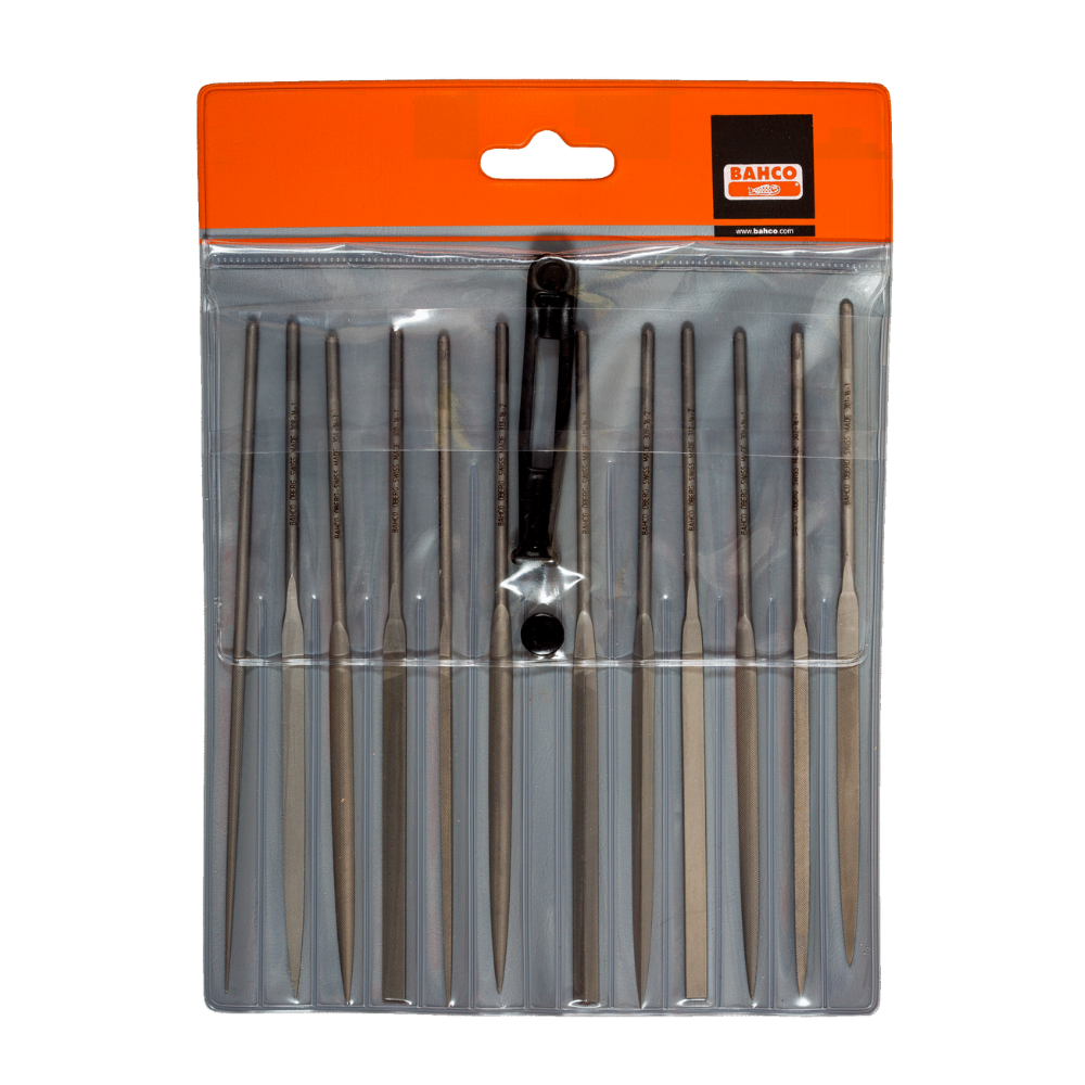 Juego Limas 6.1/4 Entrefino 12 Piezas BAHCO