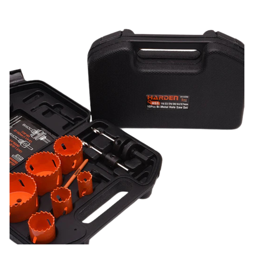 SET SIERRAS COPAS BI-METAL 11 piezas HARDEN