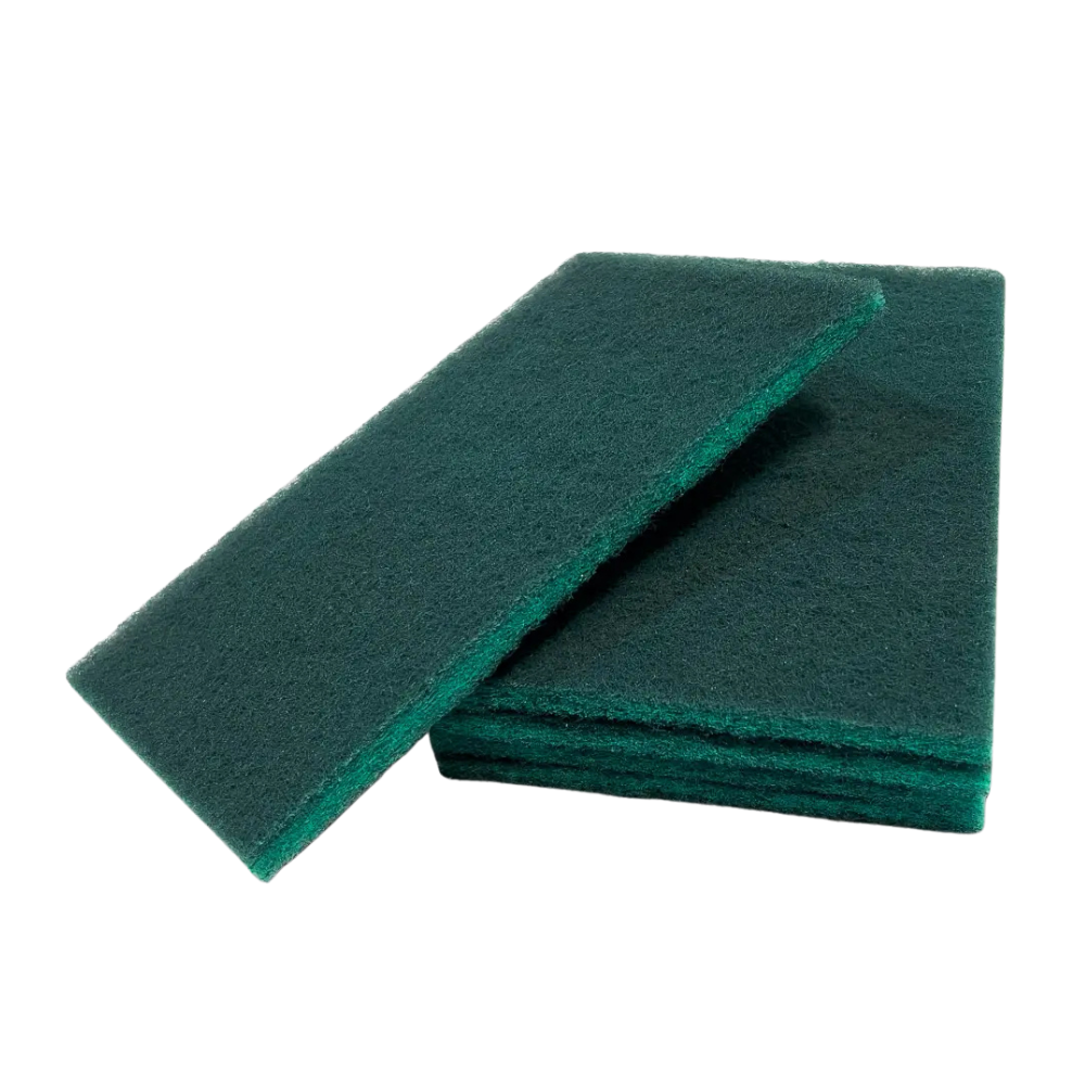 Pliego de fibra sintética abrasiva