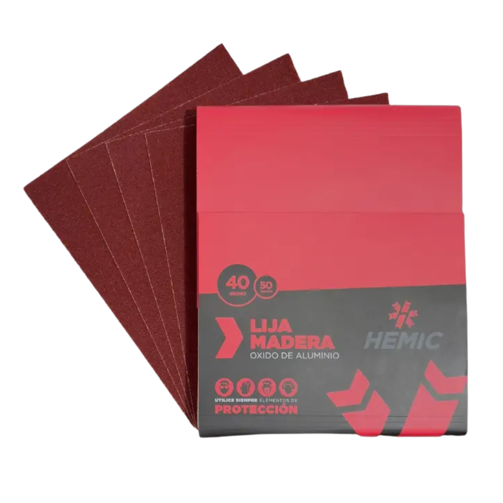 Pliego de Lija para Madera