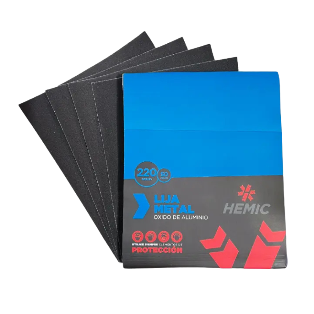 Pliego de Lija para Metal