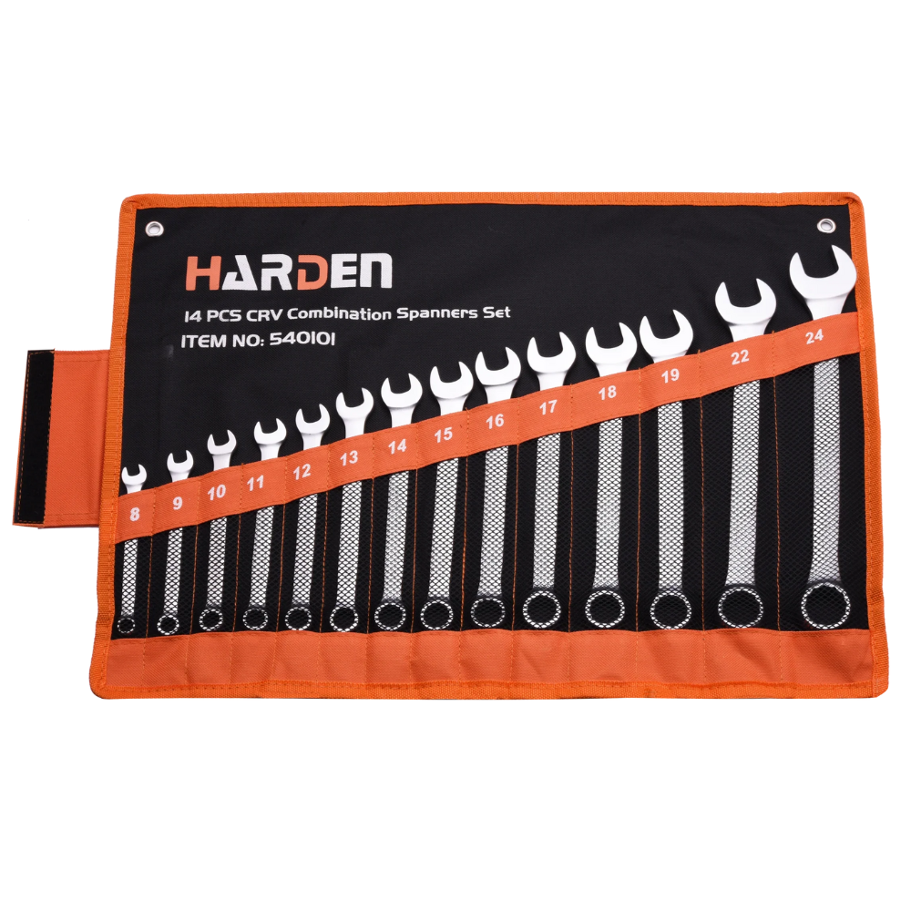 Set de Llaves punta corona 14 piezas Harden