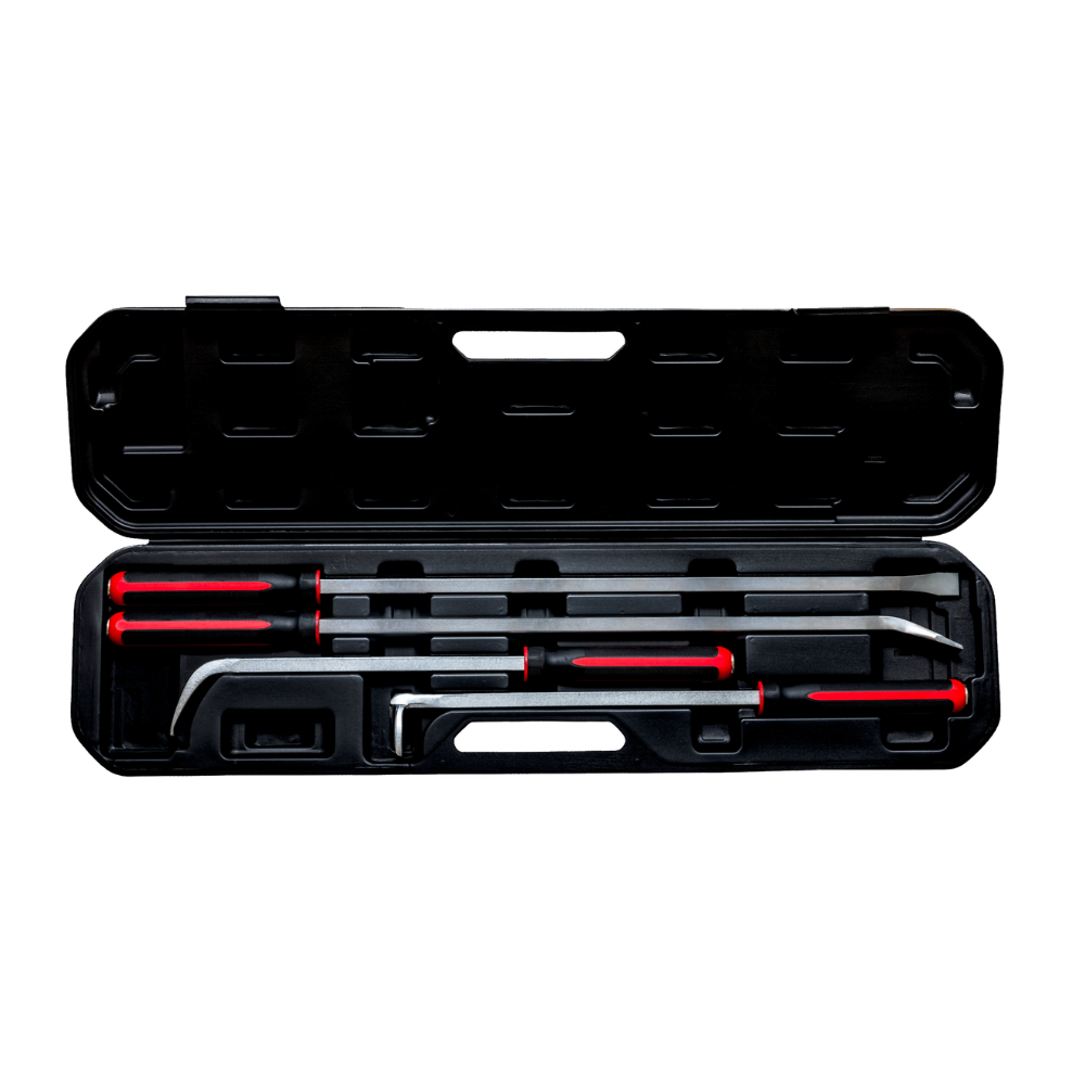 Juego de palancas largas con mango de goma