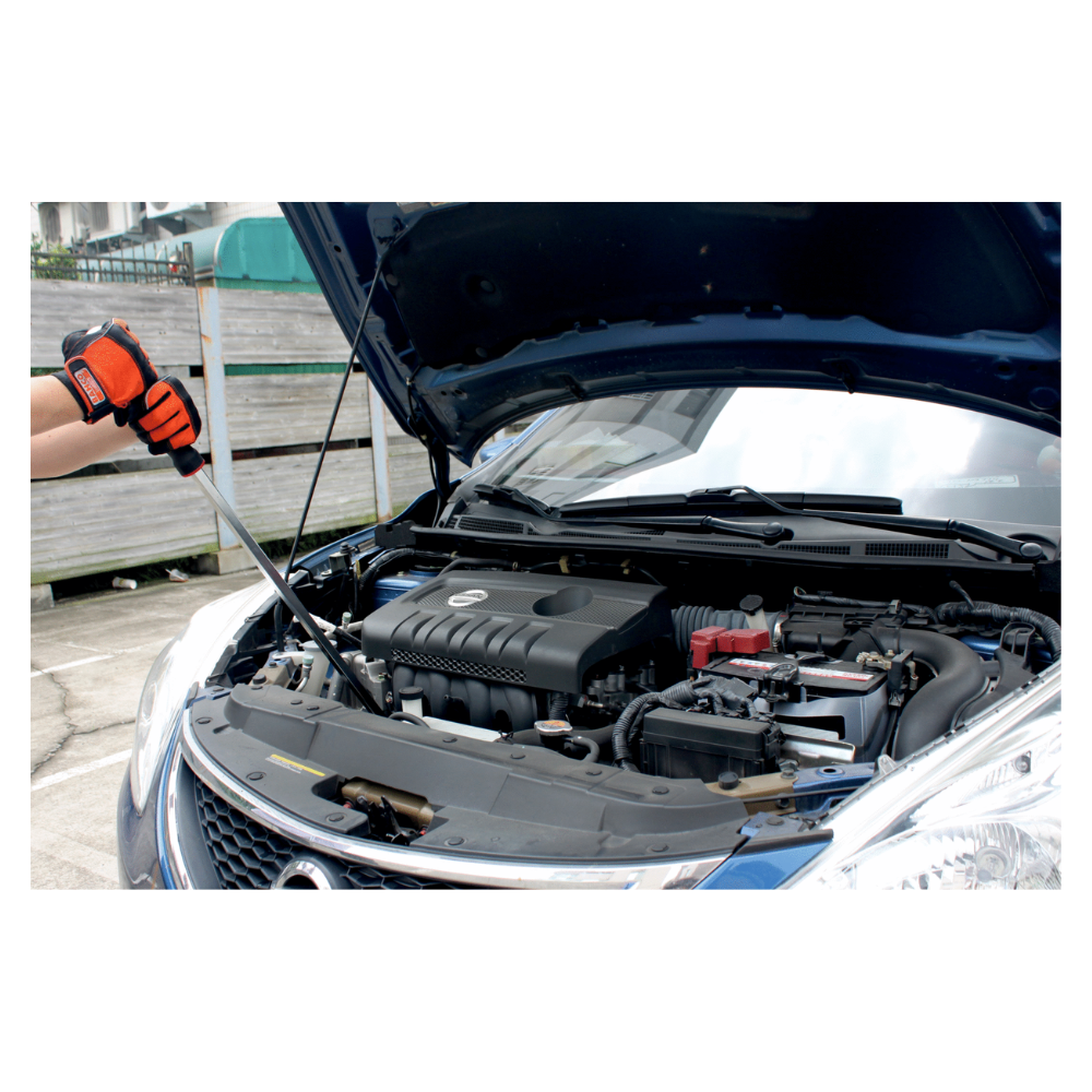 Juego de palancas largas con mango de goma