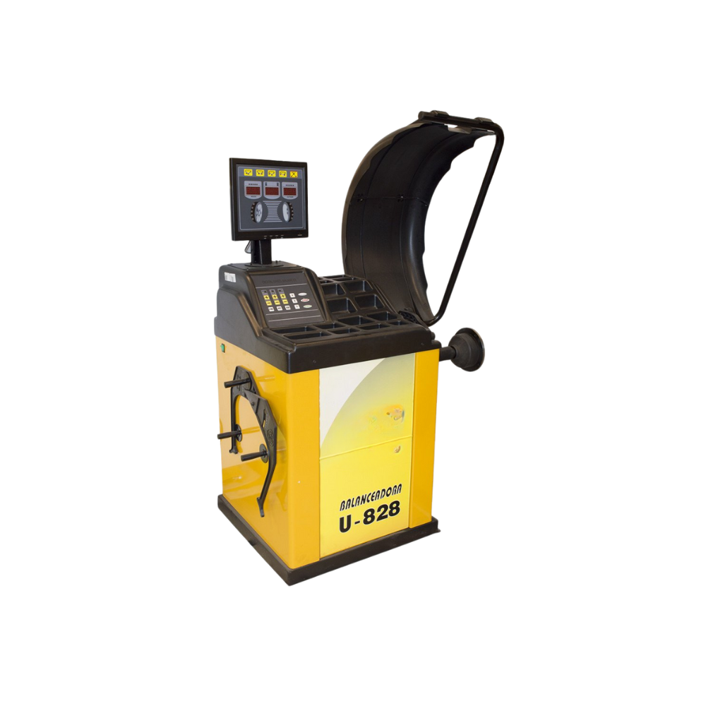 BALANCEADORA DE RUEDAS U-828 CON MONITOR