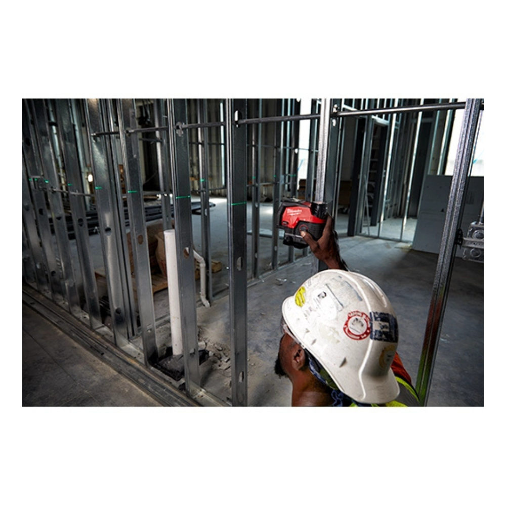 NIVEL LASER DOS LINEAS Y PUNTOS VERDE BATERIA M12 (3622-20)