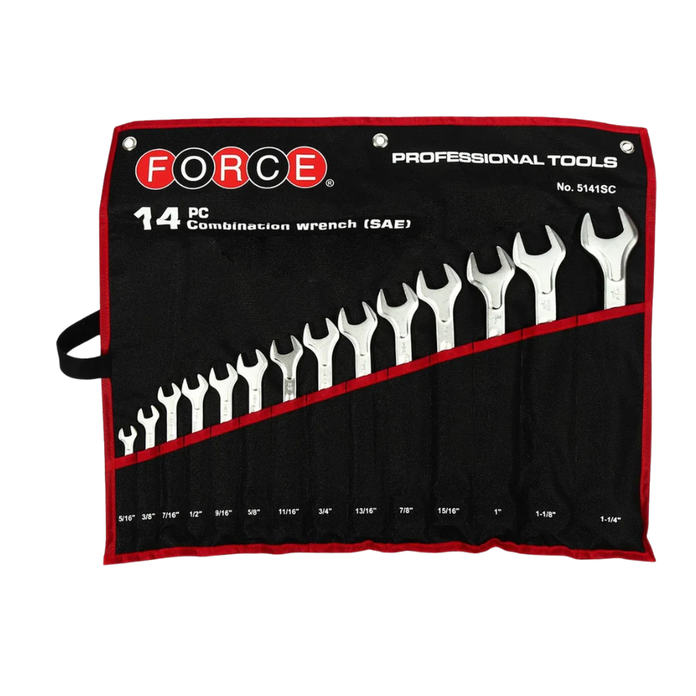 Jgo. llaves pta.-corona 5/16"-1.1/4" (5141sc) - FORCE