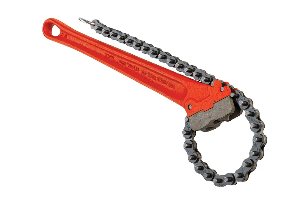 Llave de cadena servicio pesado C-14 para cañerías 2" Ridgid