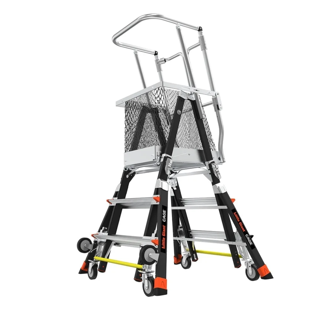 Escalera telescópica con jaula 3-5 pies Cage IAA FGW/WHL Little Giant