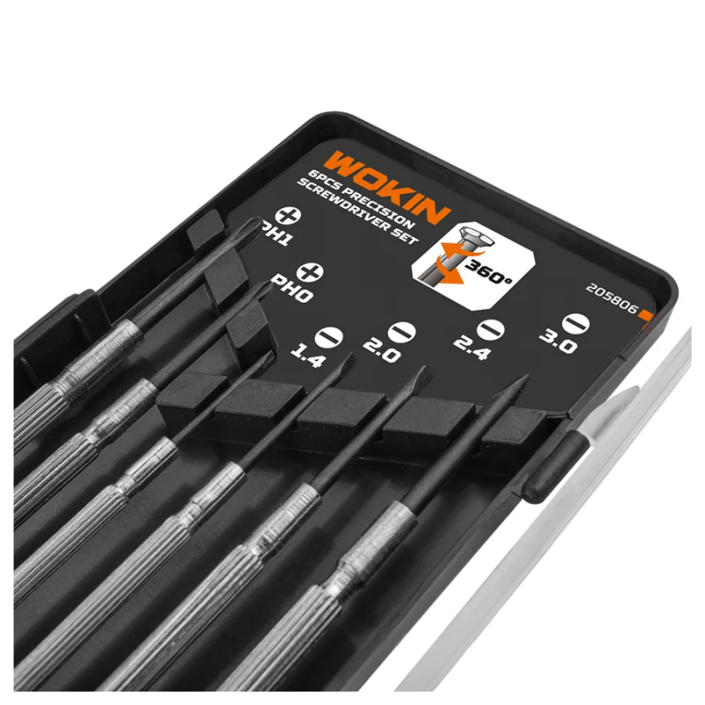 Juego Destornilladores Precisión (205806) WOKIN