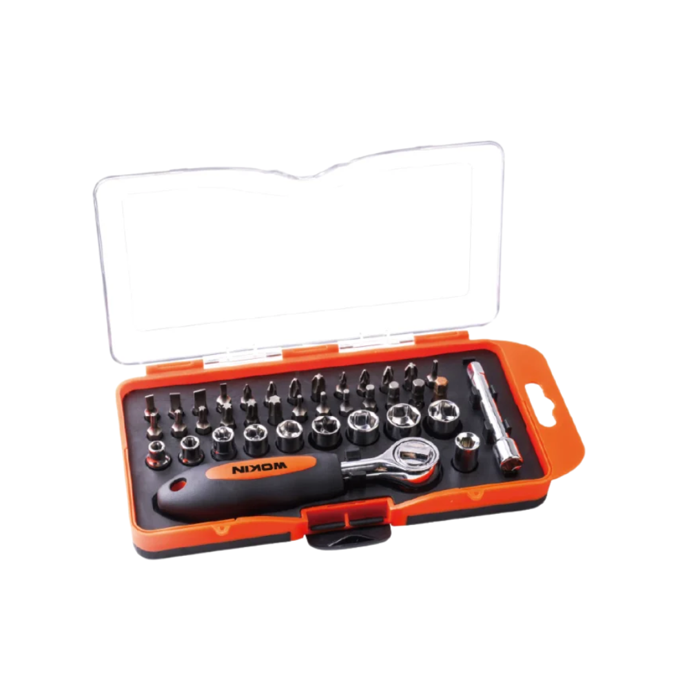 Destornillador - Puntas y Dados Intercambiables 38 Piezas (206638) WOKIN