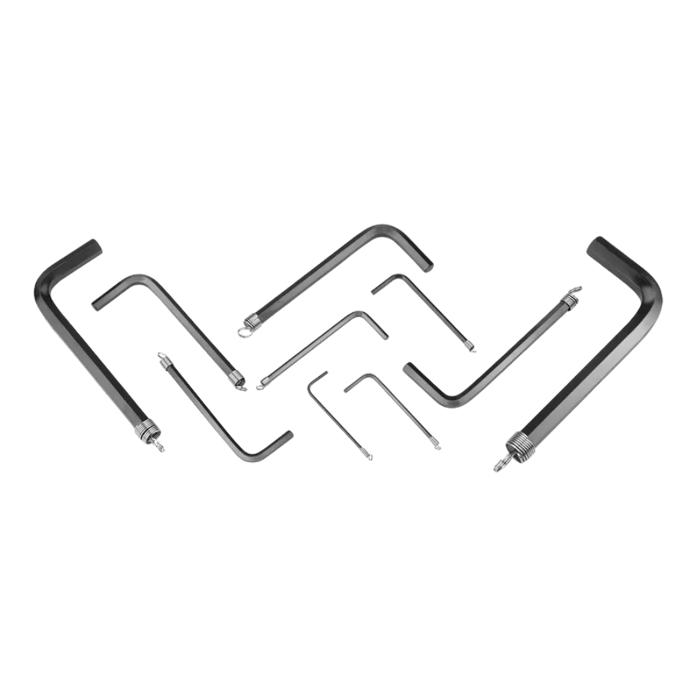 Juego de Llaves Allen 10 Piezas (208510) WOKIN