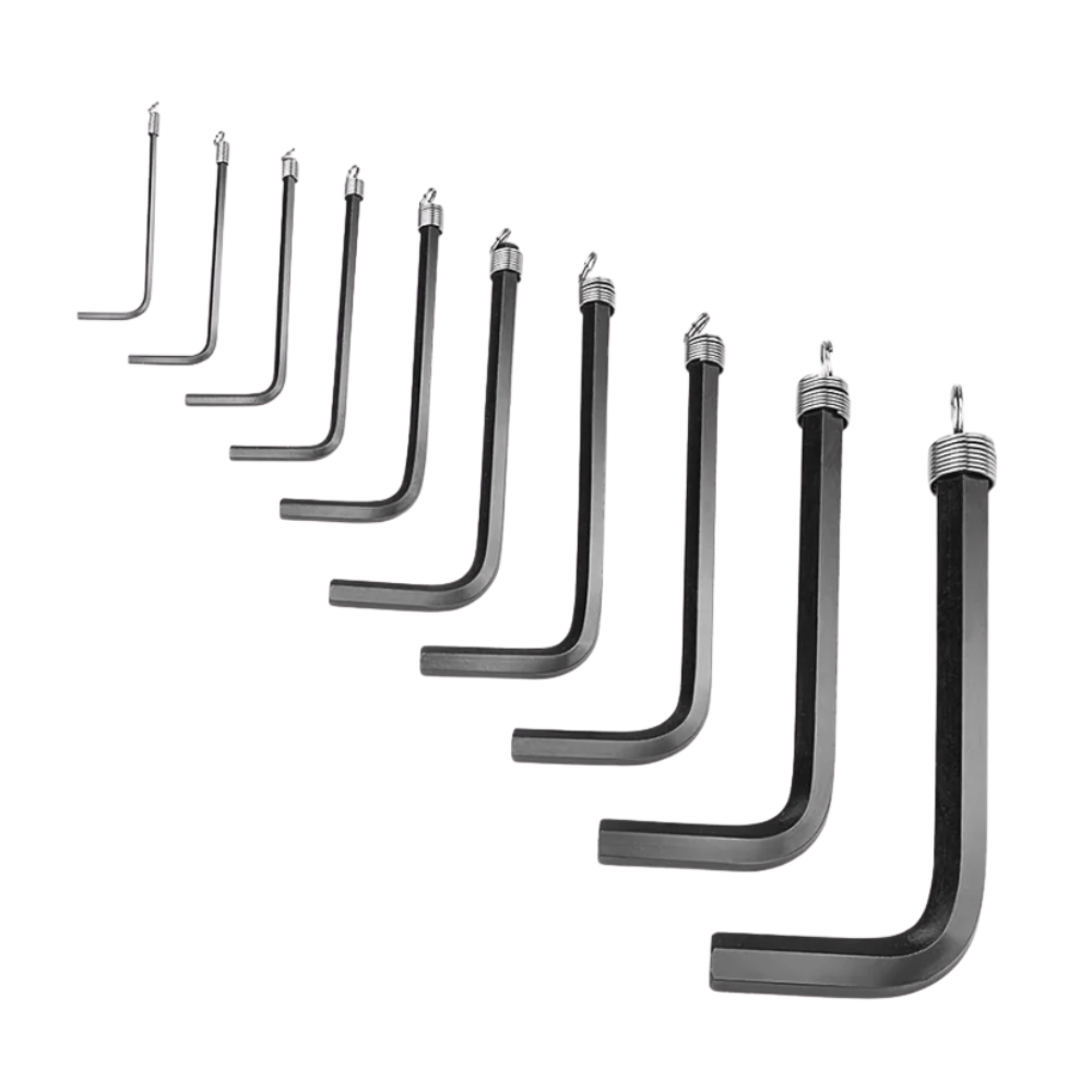 Juego de Llaves Allen 10 Piezas (208510) WOKIN