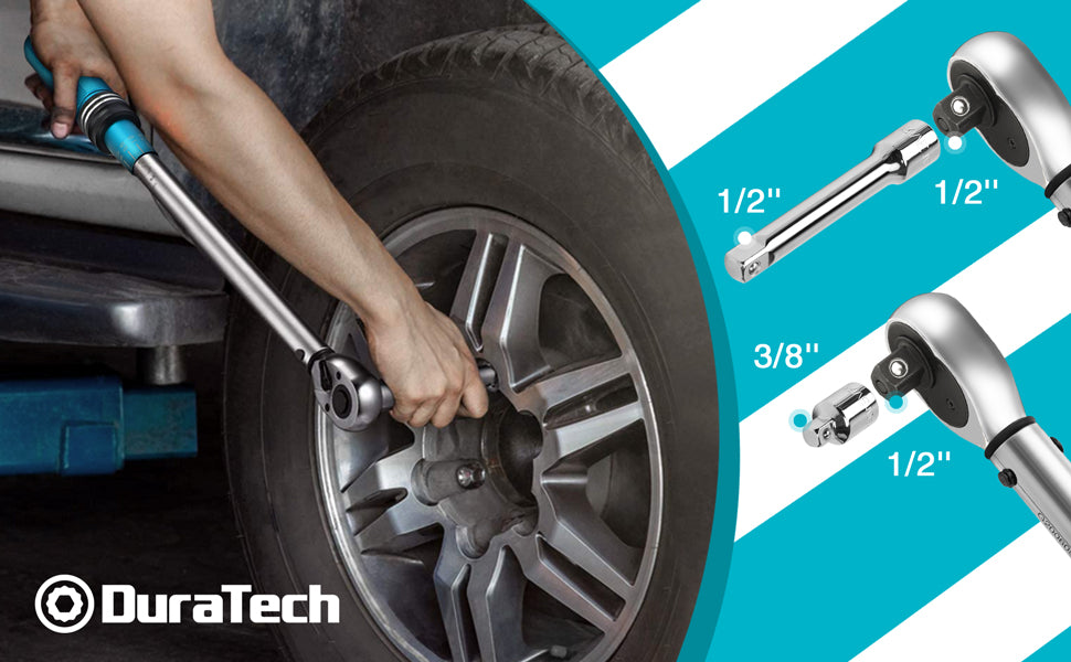 Llave de Torque 1/2" 40-217Nm Duratech