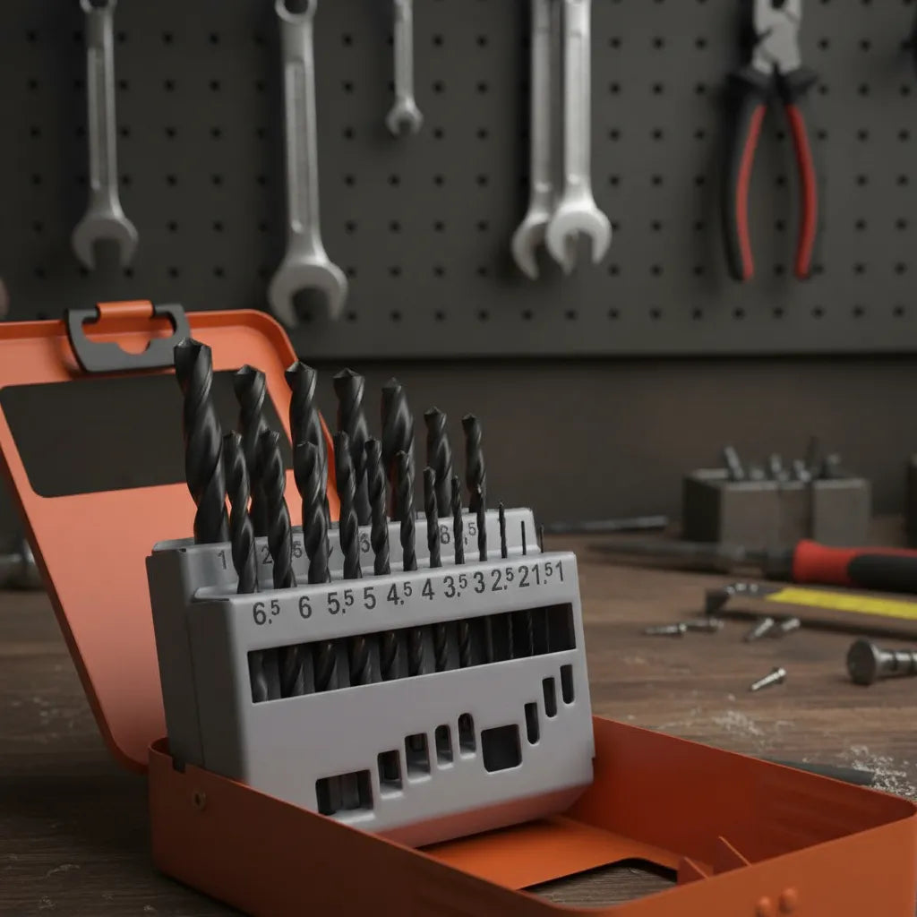 SET BROCAS HSS 19 PIEZAS HARDEN