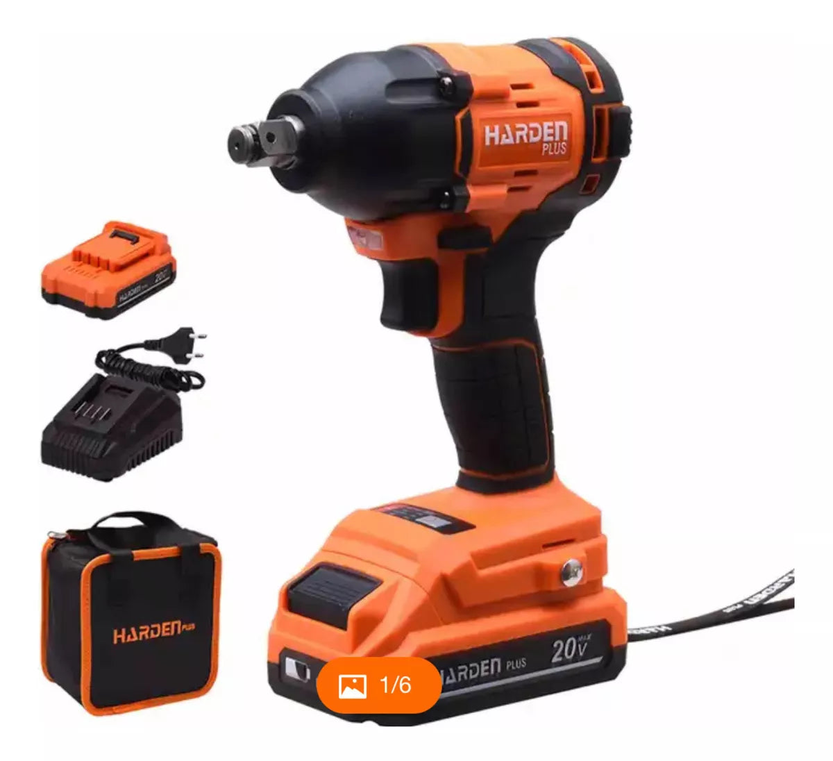 Pistola de impacto 320Nm Harden
