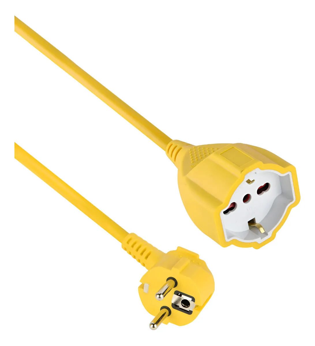Extension Profesional Schuko amarilla 1,5mm