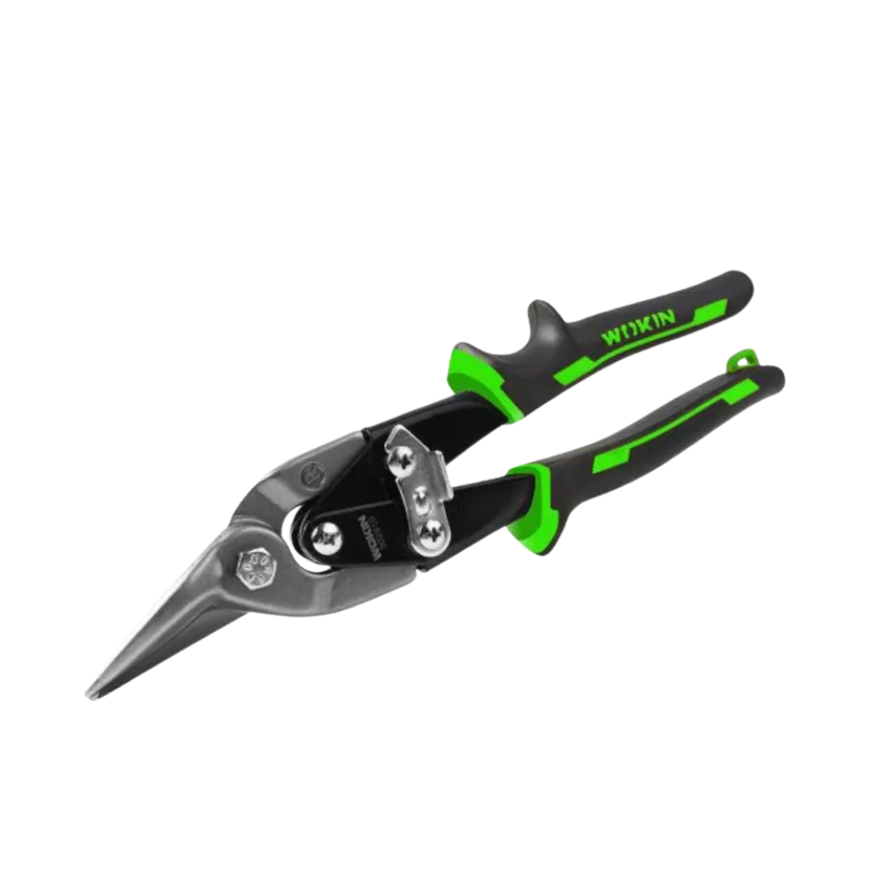 Tijera hojalatera industrial tipo aviador corte derecho 10" Wokin