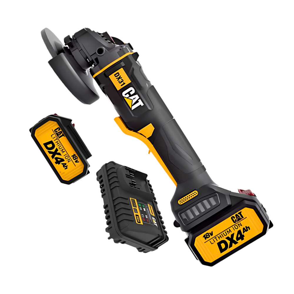 KIT taladro / atornillador + esmeril angular inalámbricos CAT