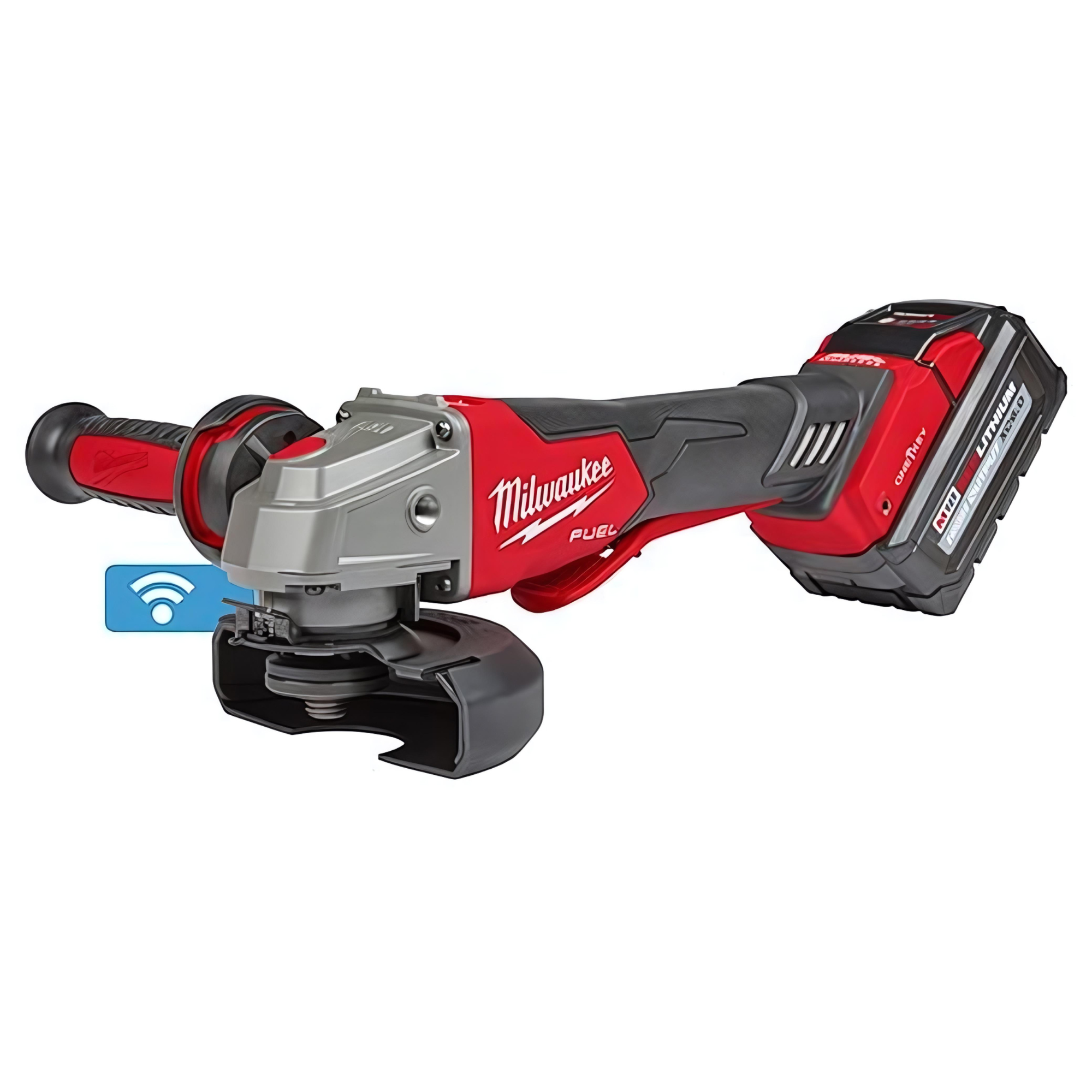 Esmeril con freno M18 FUEL™ de 4-1/2" / 5" con interruptor de paleta ONE-KEY™, sin bloqueo