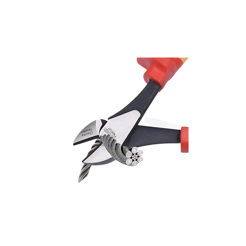 Alicate Aislado de Corte diagonal 7" 1000V (800127) Harden 800127