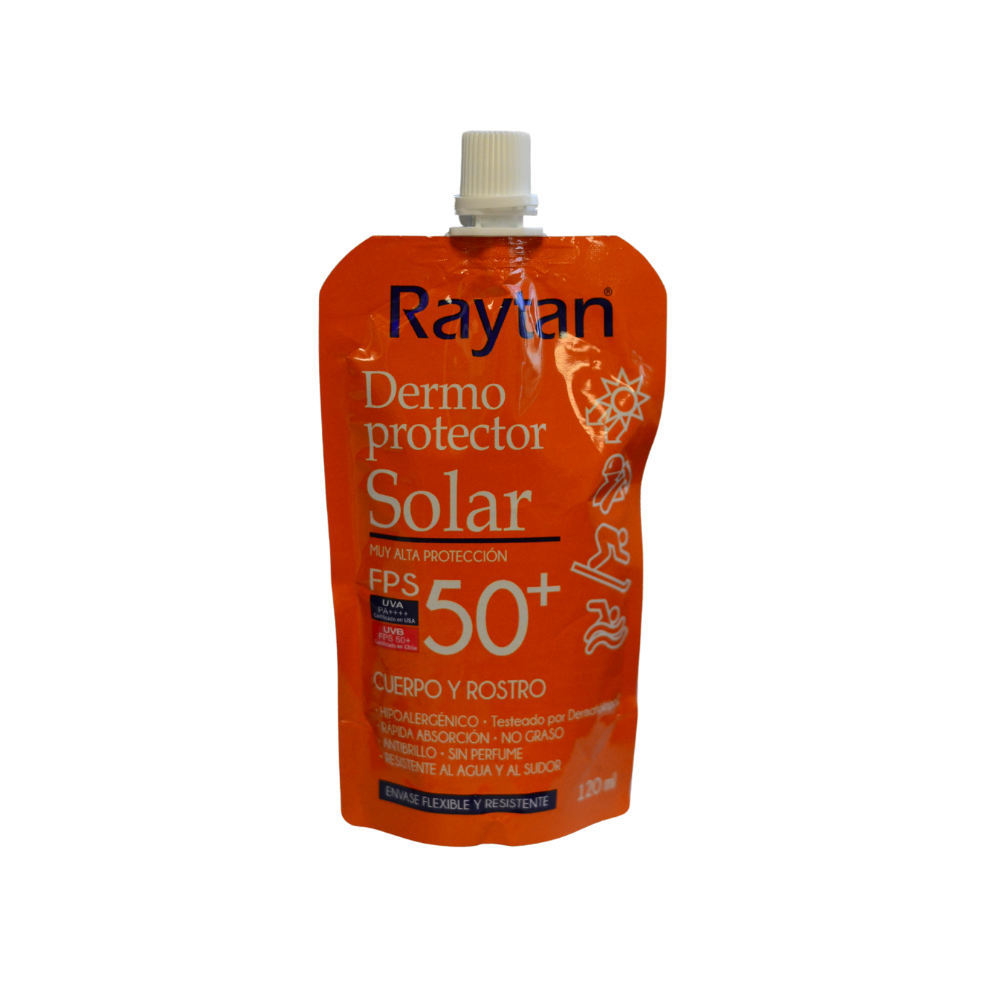 protector solar fps50 cuerpoy rostro x 120 ml RAYTAN