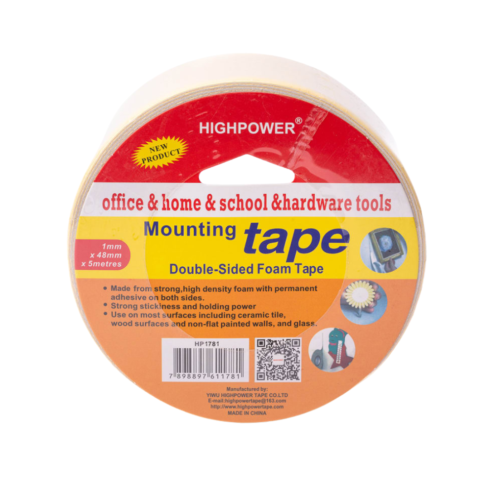 Cinta de montaje de doble cara (HP1781) HIGHPOWER