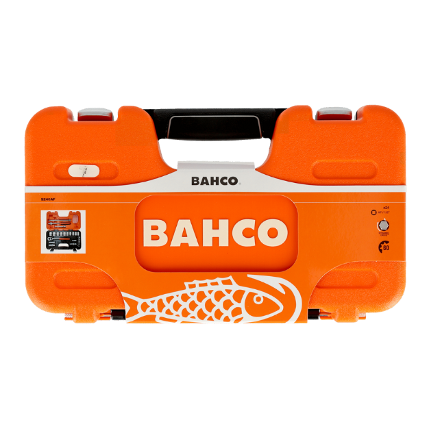 Juego de Dados con Chicharra/Carraca BAHCO 24pzs