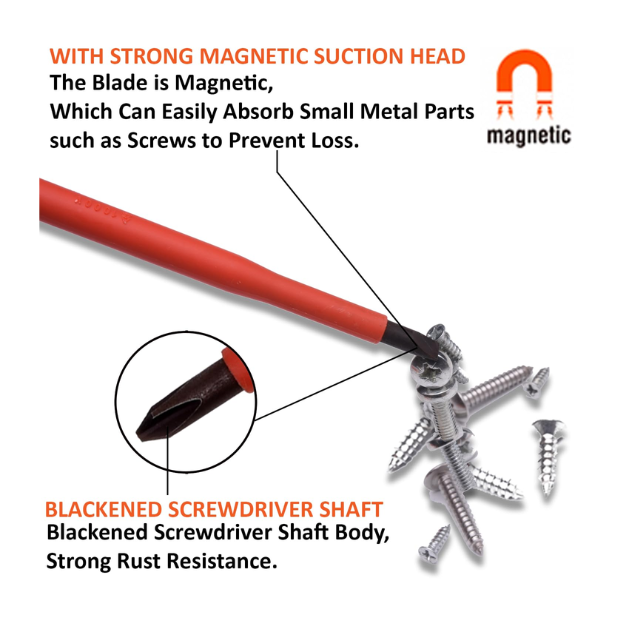 Set de herramientas aisladas 8 piezas 1000V VDE HARDEN