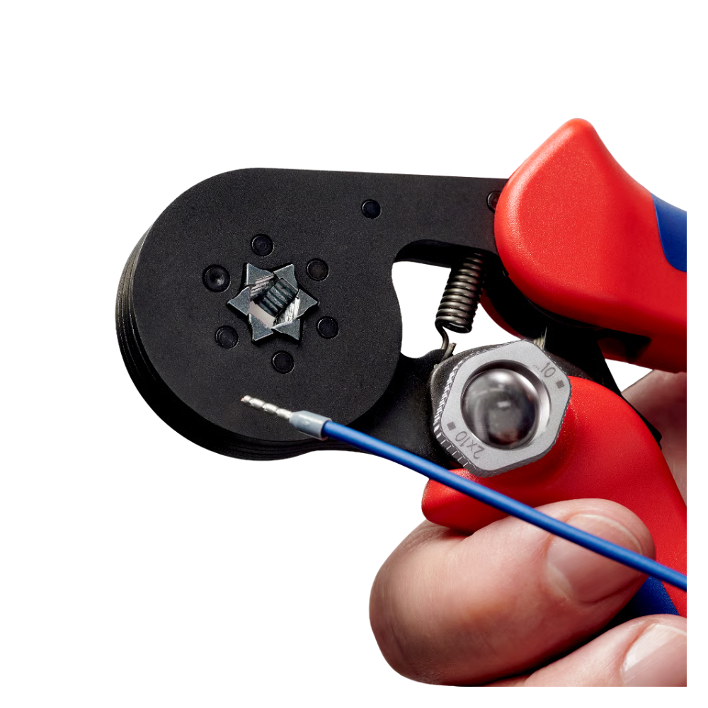 Alicate autoajustable acc./lateral 28-7 (975314) - KNIPEX