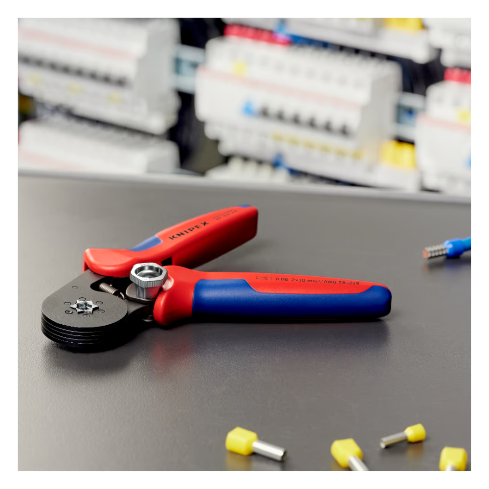 Alicate autoajustable acc./lateral 28-7 (975314) - KNIPEX