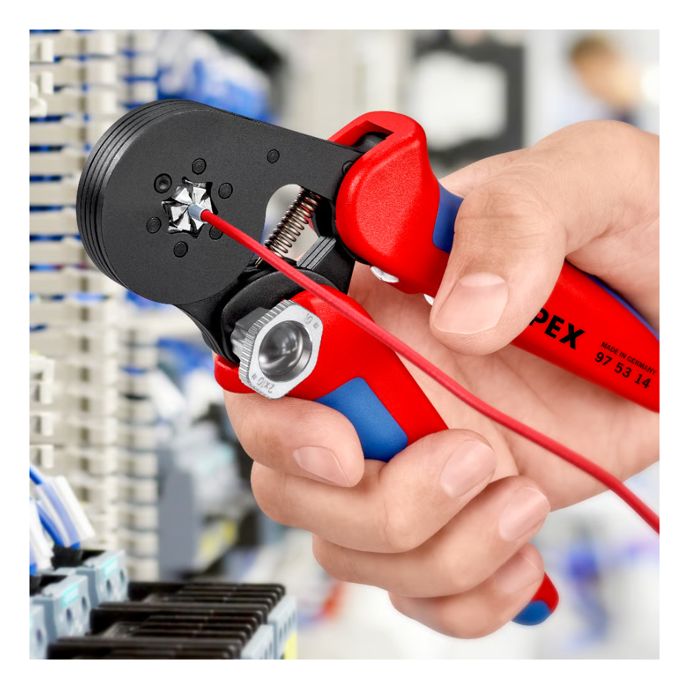 Alicate autoajustable acc./lateral 28-7 (975314) - KNIPEX