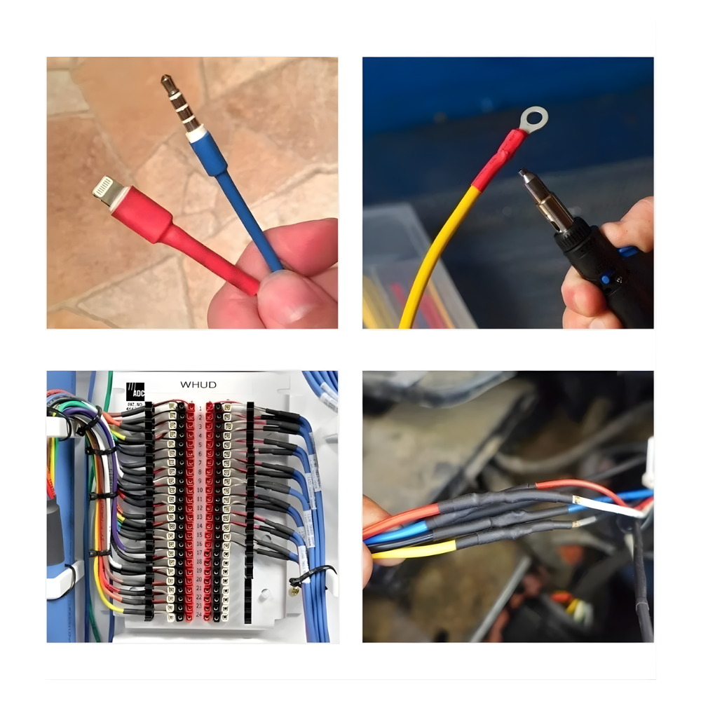 KIT 110 PCS. TERMORETRACTIL DIF. MEDIDAS Y COLORES