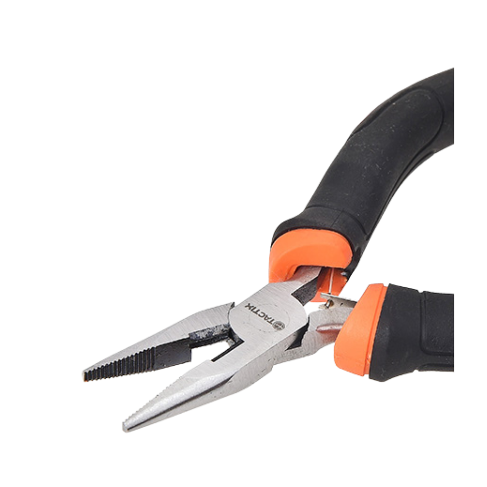 ALICATE TACTIX # 200081 REFORZADO PUNTA LARGA 4.3/4"