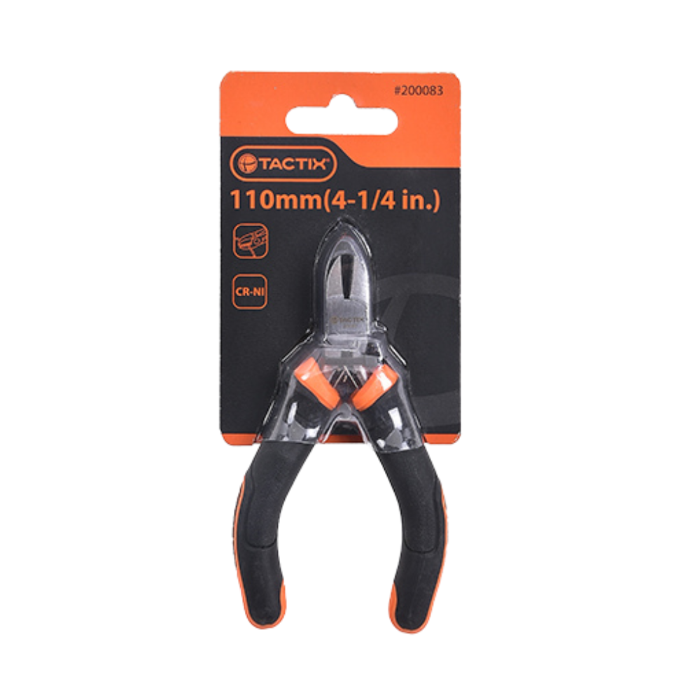 ALICATE TACTIX # 200083 REFORZADO C/DIAGONAL 4.1/4"