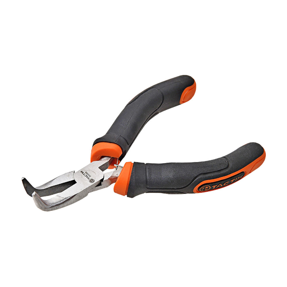 ALICATE TACTIX # 200085 REFORZADO PUNTA CURVA 4.3/4"