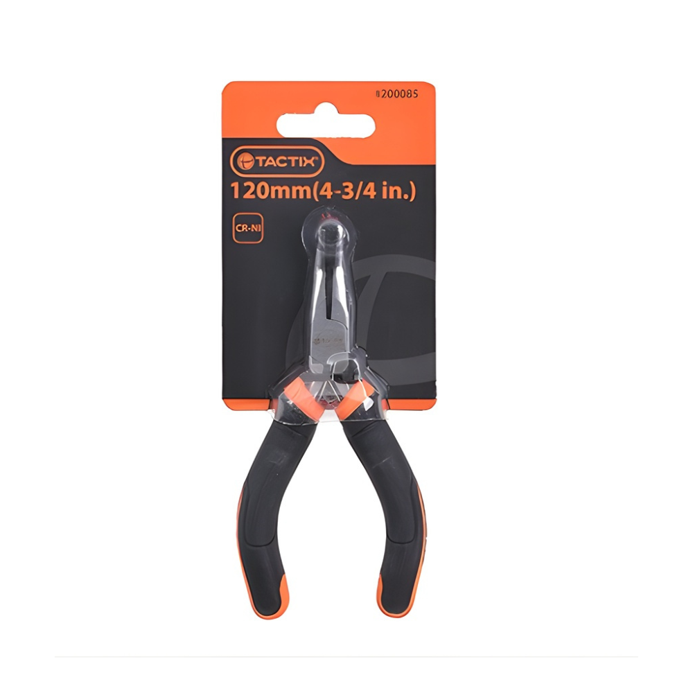 ALICATE TACTIX # 200085 REFORZADO PUNTA CURVA 4.3/4"