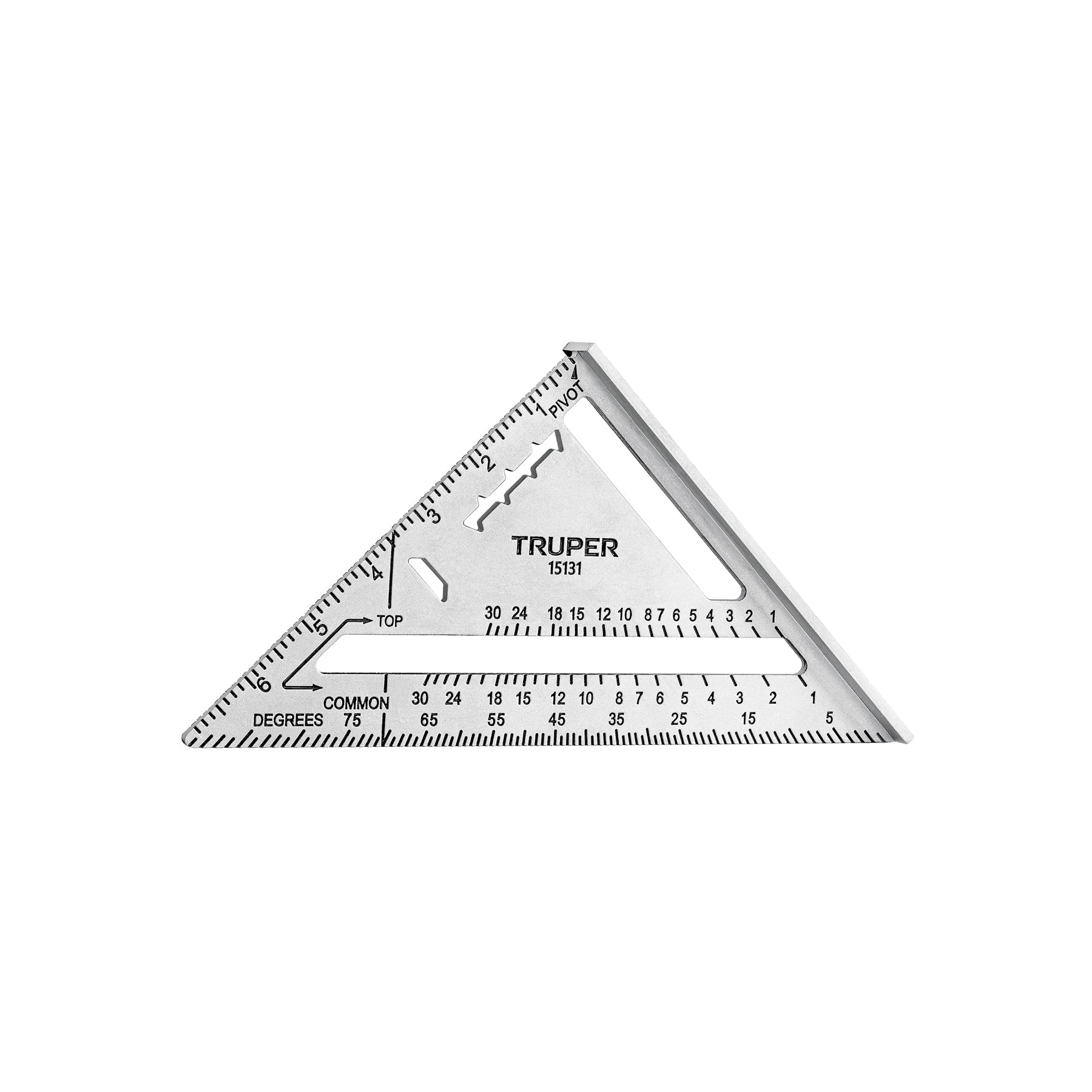 ESCUADRA DE ALUMINIO TRUPER PARA MURO DE YESO 7" ET-7A (15131)