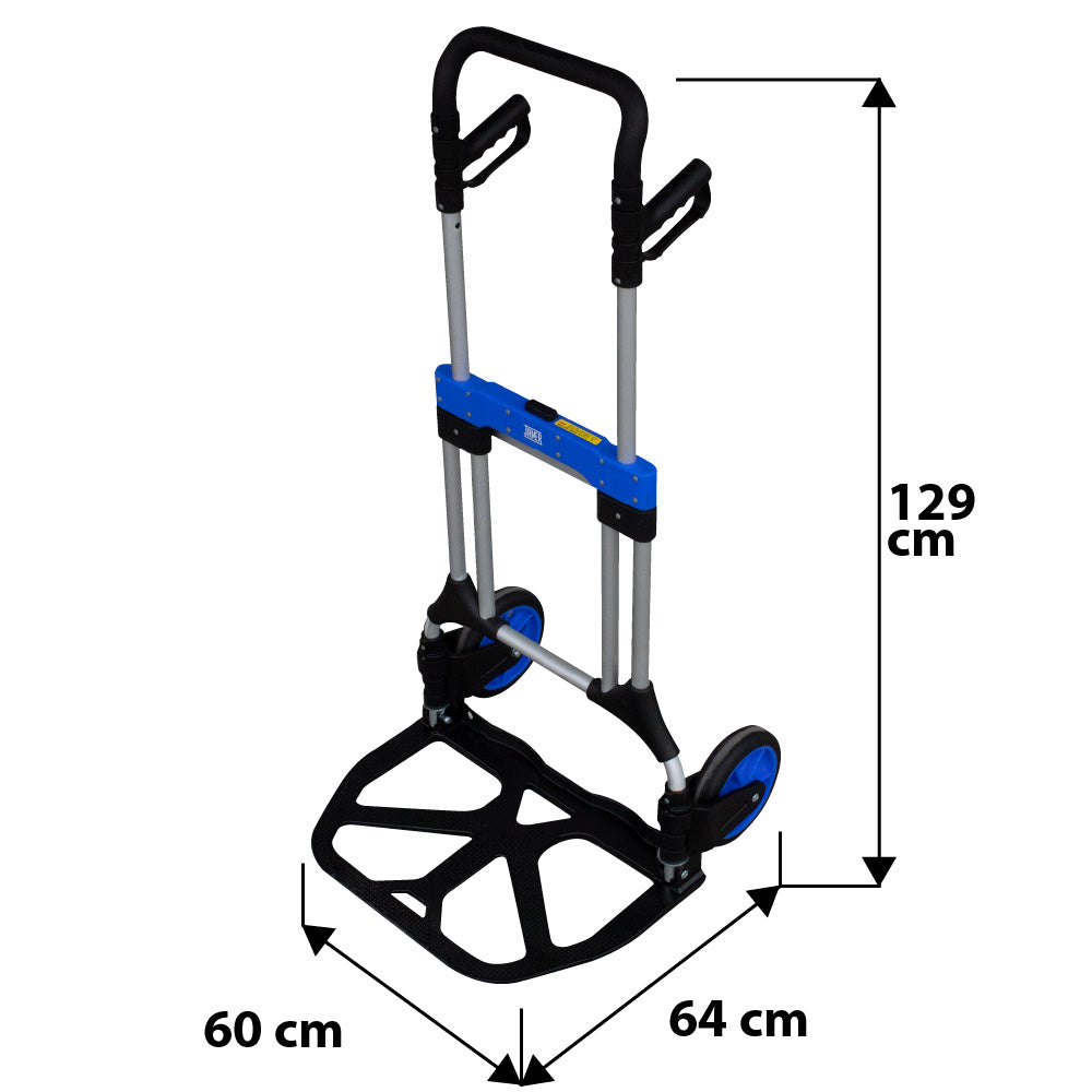 CARRO ALUMINIO PLEGABLE 150 KG
