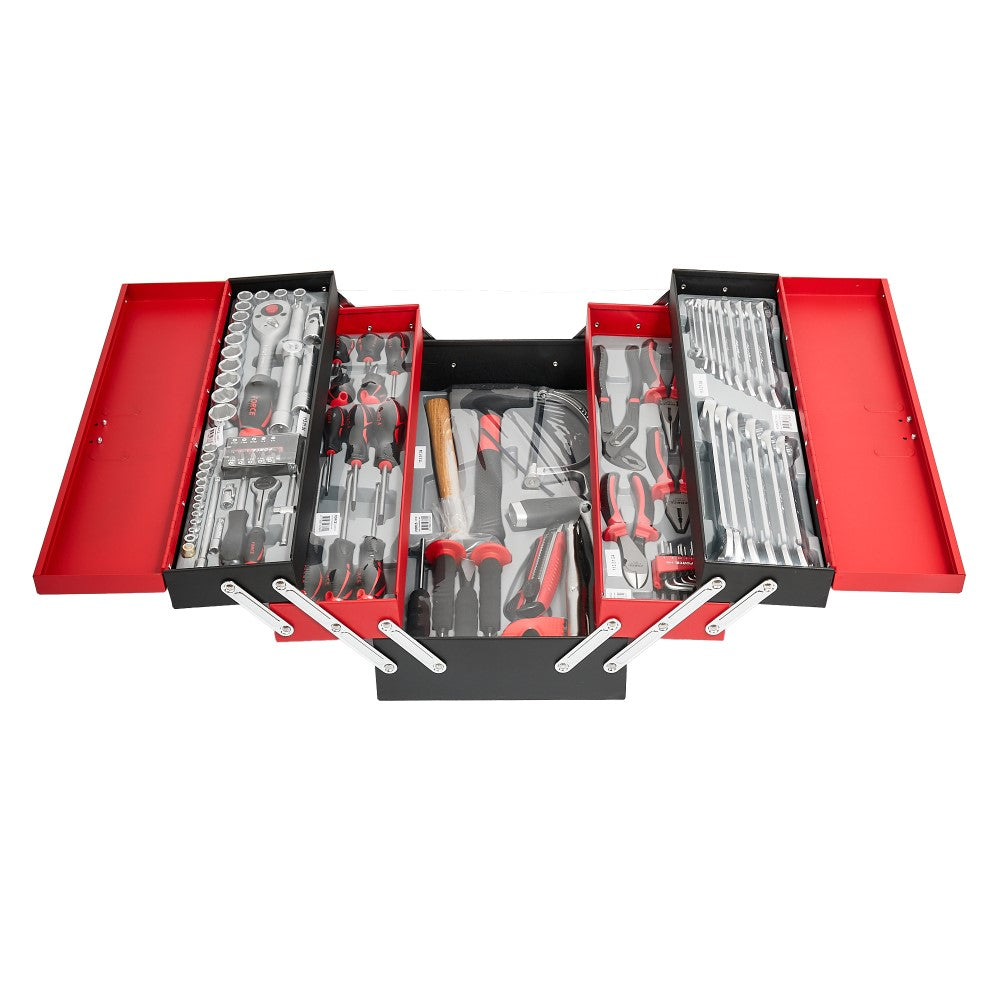 Caja de 4 bandejas, 101 herramientas (50235-101) - FORCE